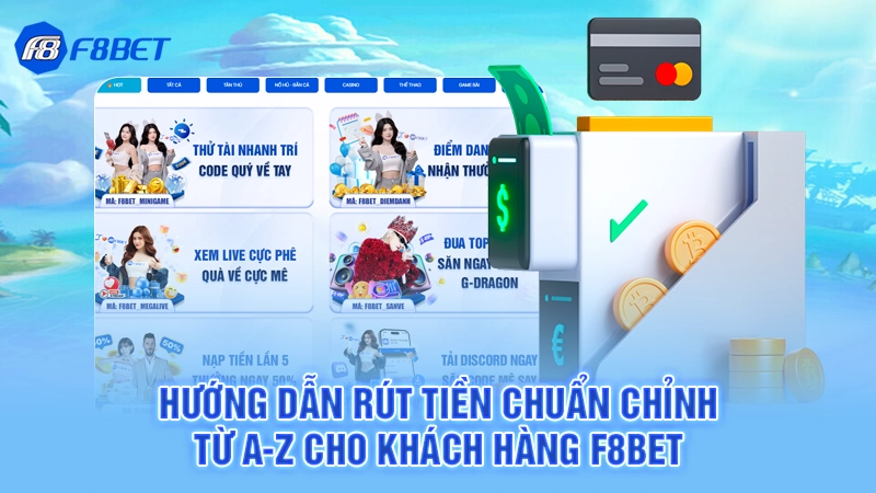 Hướng Dẫn Rút Tiền Chuẩn Chỉnh Từ A-Z Cho Khách Hàng F8bet