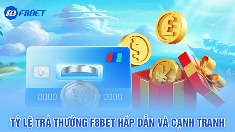 Tỷ lệ trả thưởng F8bet hấp dẫn và cạnh tranh